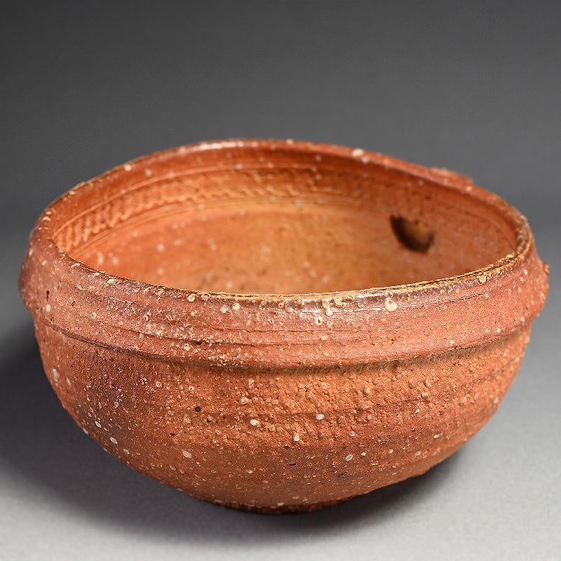 Large Iga Katakuchi Bowl ー小島 憲二 "伊賀焼 片口鉢"