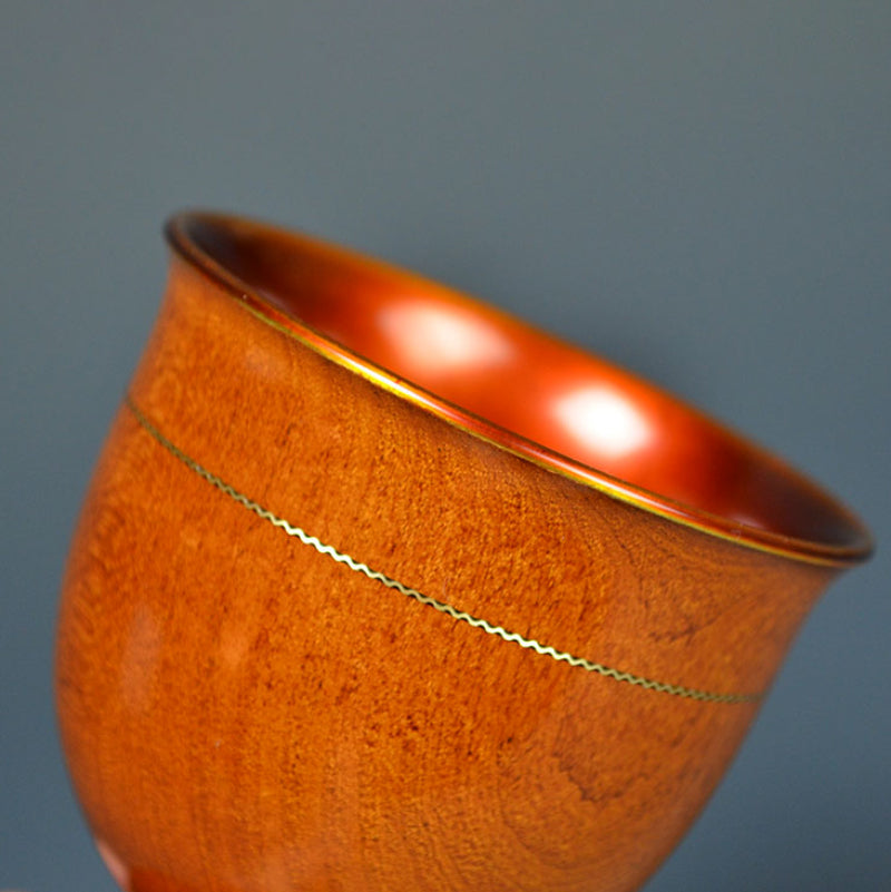 Lacquered Wooden Cups ー川北 浩彦