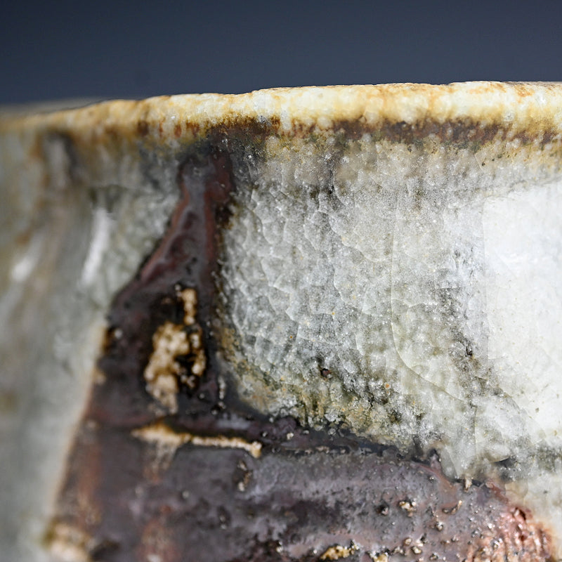 Incredible Contemporary Ceramic Chawan Tea Bowl ー熊野 九郎右ヱ門