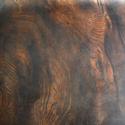 Superb Antique Japanese Carved Wood Tray