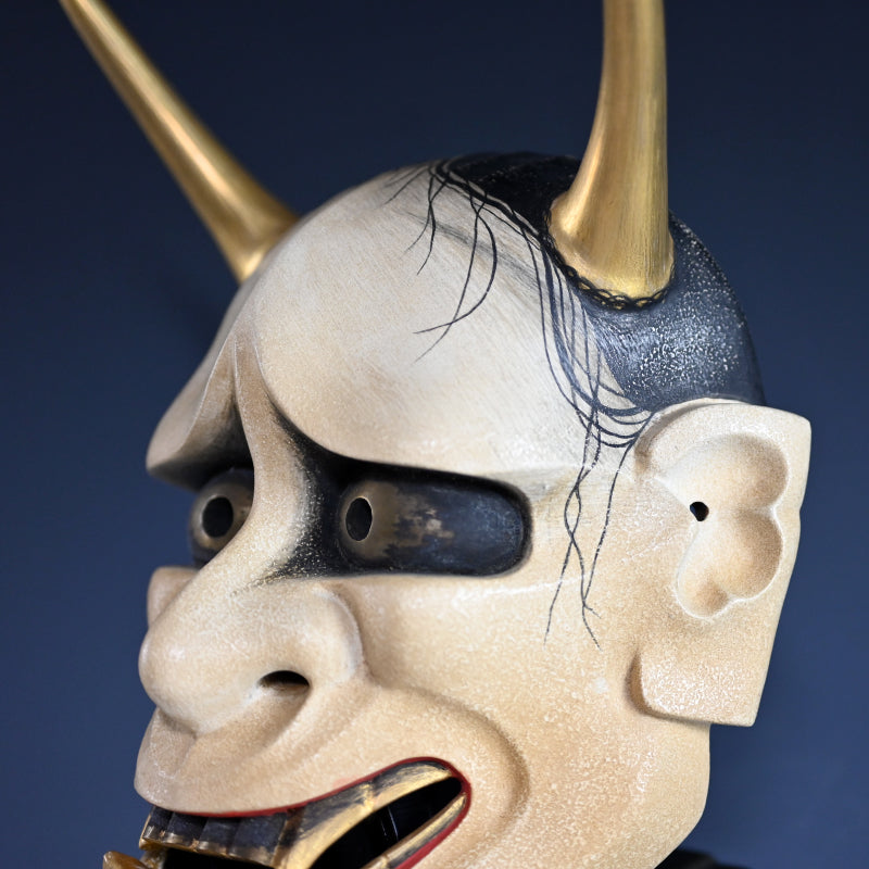 Hannya Mask, Female Demon Noh Mask ー"鬼神 般若面"