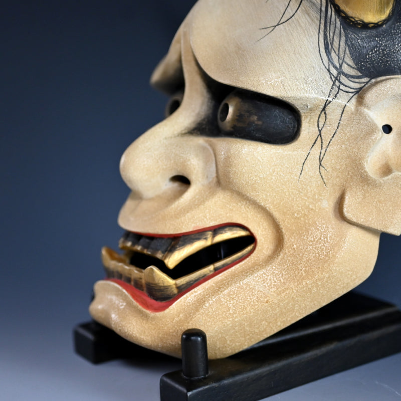 Hannya Mask, Female Demon Noh Mask ー"鬼神 般若面"