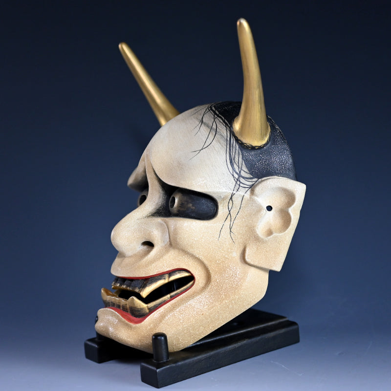 Hannya Mask, Female Demon Noh Mask ー"鬼神 般若面"