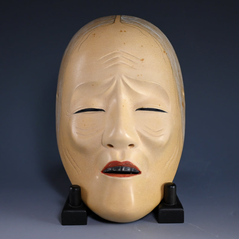 Onna Noh Mask named “UBA” which means an old woman ー"姥"