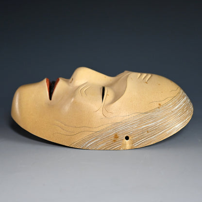 Onna Noh Mask named “UBA” which means an old woman ー"姥"