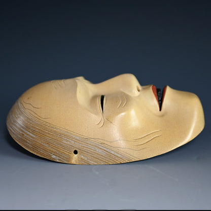 Onna Noh Mask named “UBA” which means an old woman ー"姥"