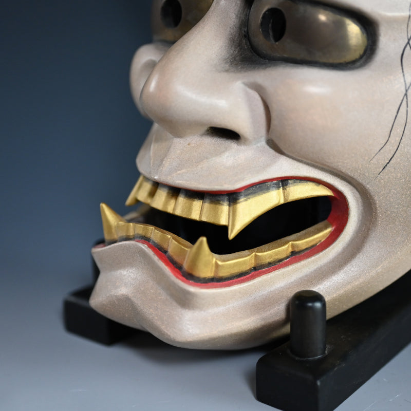 Japanese Noh Theater Hannya Mask, female demon