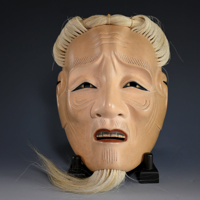 Okina Noh Mask named “KOJO” which means old man ー"小尉"