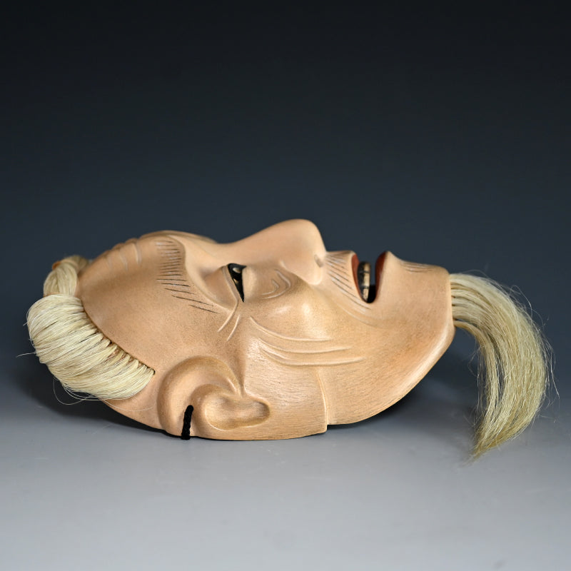 Okina Noh Mask named “KOJO” which means old man ー"小尉"