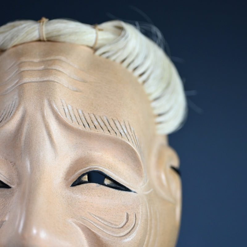 Okina Noh Mask named “KOJO” which means old man ー"小尉"