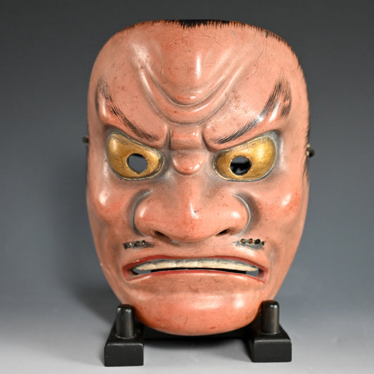 Otherworldly Noh Mask named “BESHIMI / 癋見”