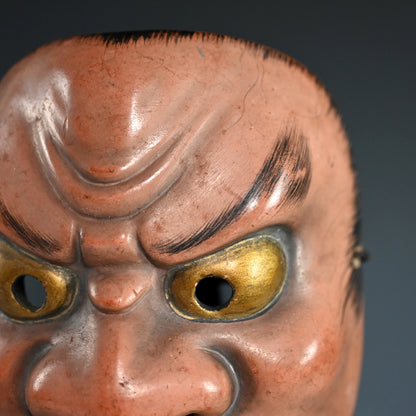 Otherworldly Noh Mask named “BESHIMI / 癋見”