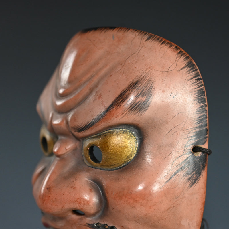 Otherworldly Noh Mask named “BESHIMI / 癋見”