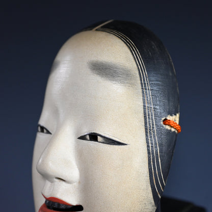 Onna Noh Mask named “KOOMOTE / 小面” which means young pretty woman