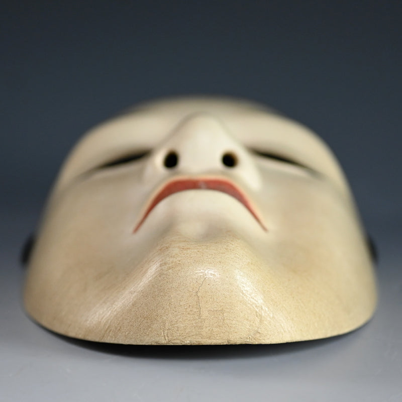 Otoko Noh Mask named “YOROBOSHI” which indicates weak blind beggar