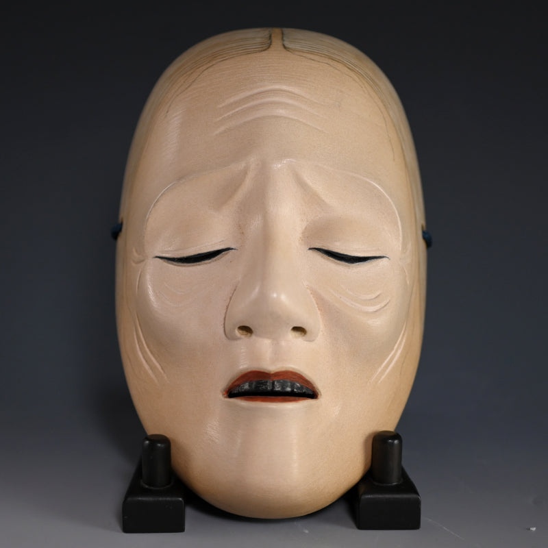 Onna Noh Mask named “UBA” which means an old woman