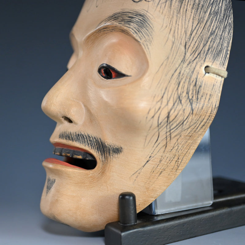 He Who Died Young Japanese Noh Mask “HATACHI-AMARI”