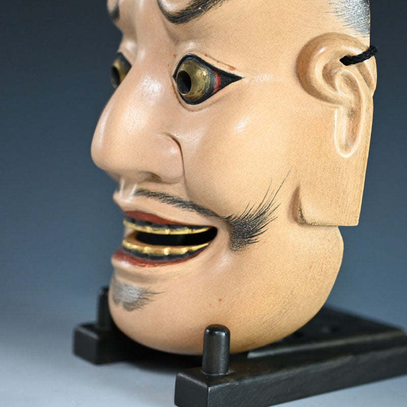 Japanese Noh Mask named “TENJIN” Heavenly Person