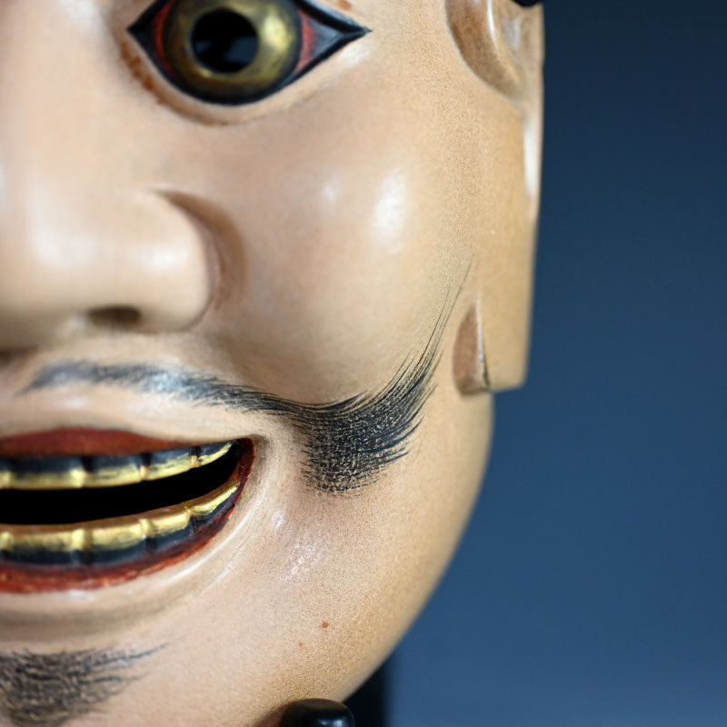 Japanese Noh Mask named “TENJIN” Heavenly Person