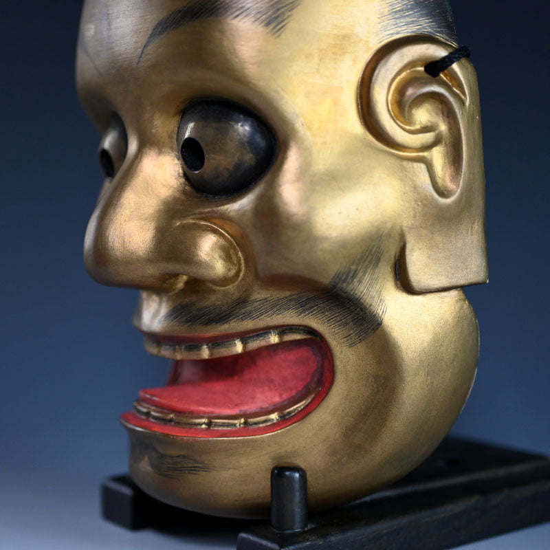 Onigami Noh Mask named “OOTOBIDE”