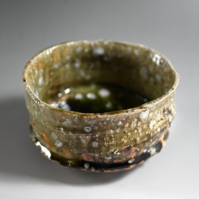 Ash Glazed Chawan Tea Bowl