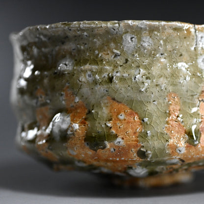 Ash Glazed Chawan Tea Bowl