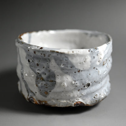 White Glazed Chawan Tea Bowl ー"白釉 茶碗"