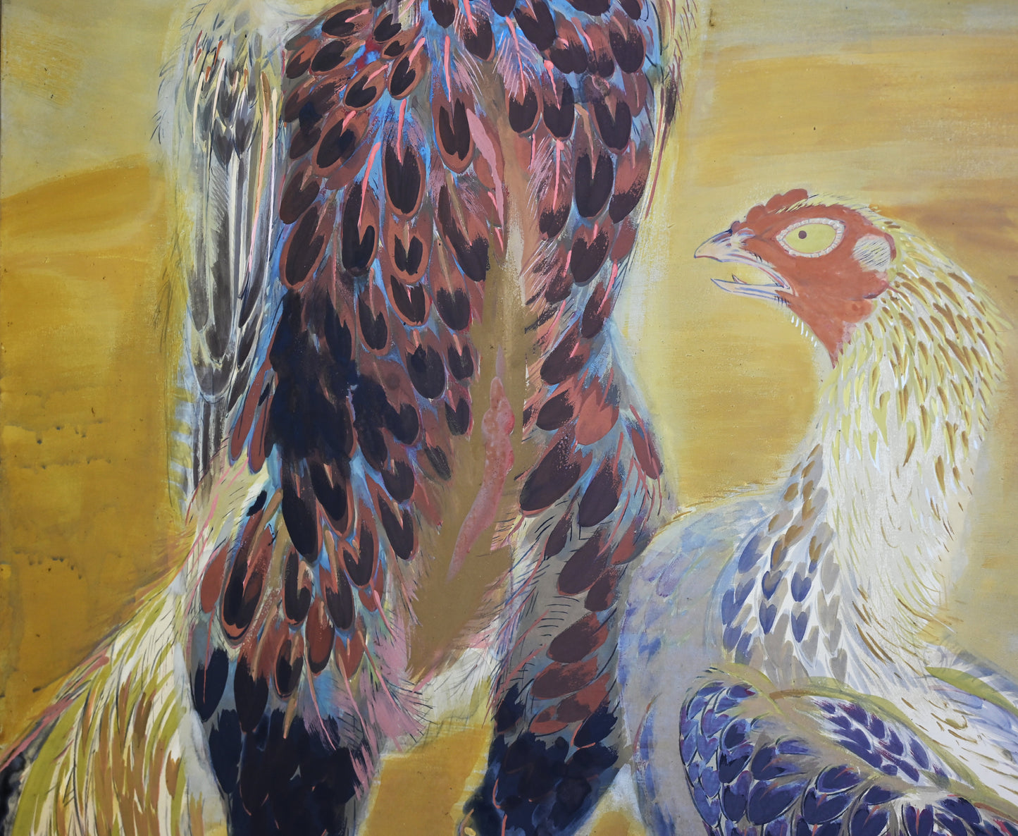 "Fighting Cock" ーexhibited at the 1932 Teiten National Exhibition