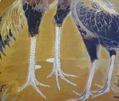 "Fighting Cock" ーexhibited at the 1932 Teiten National Exhibition