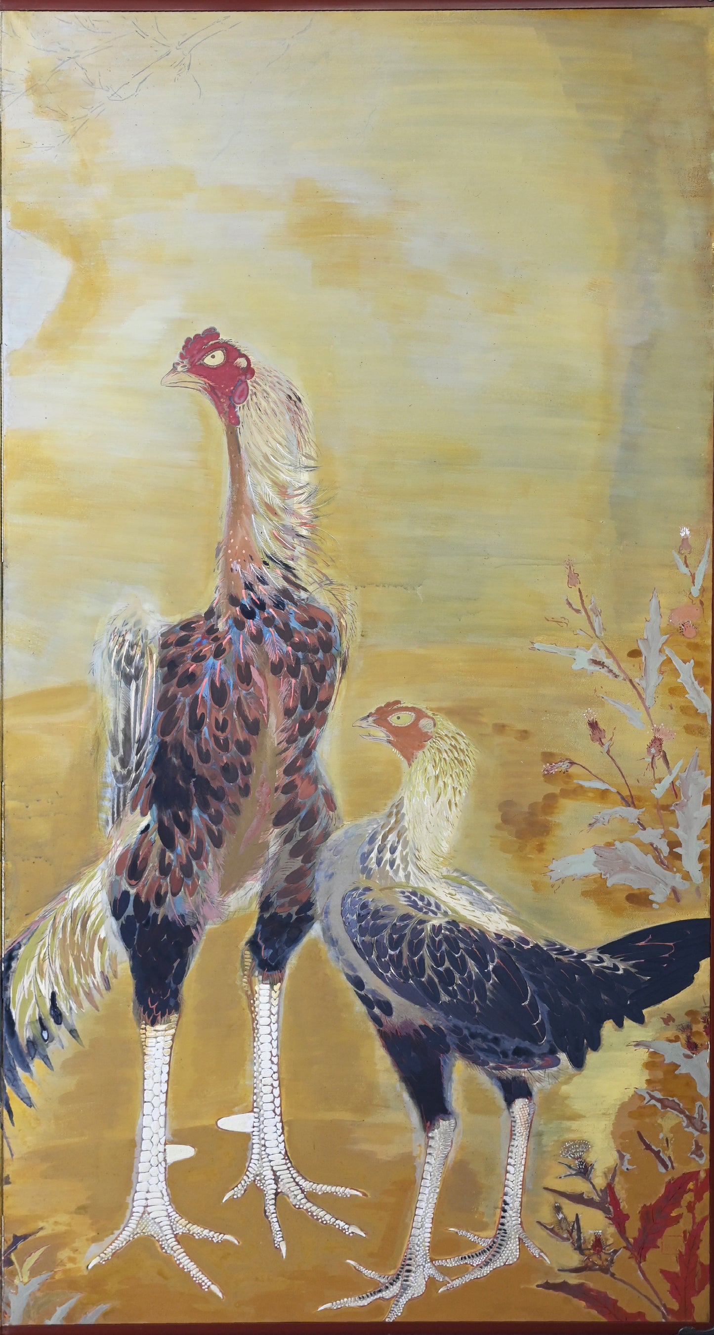 "Fighting Cock" ーexhibited at the 1932 Teiten National Exhibition