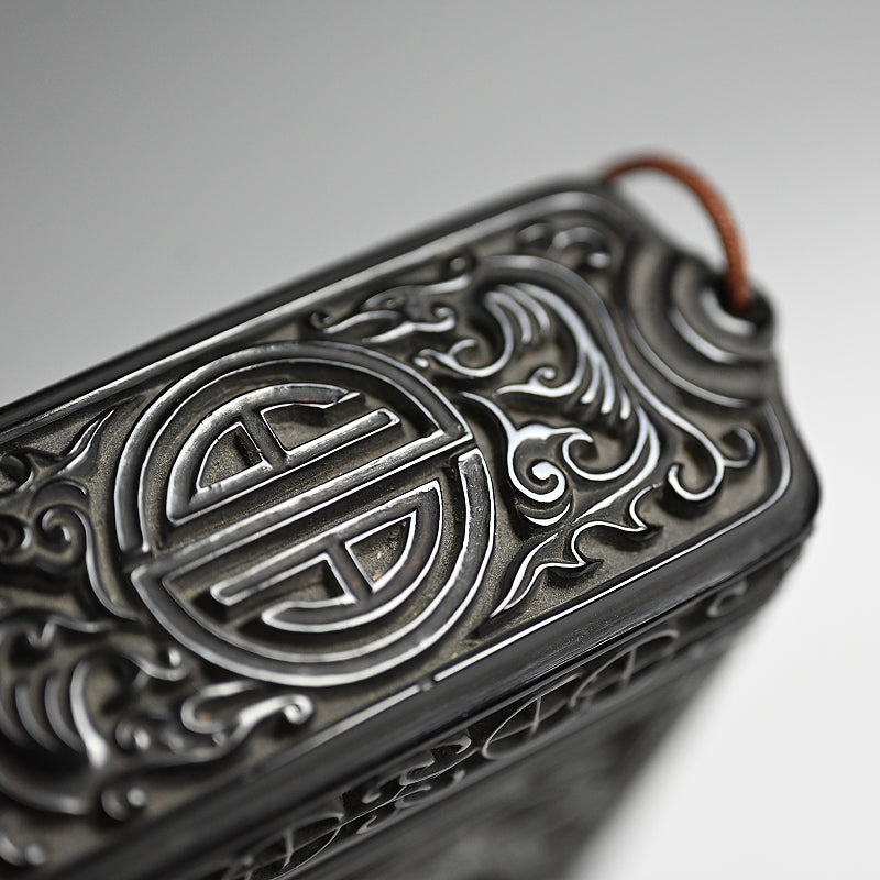 Important Tamakaji Zokoku I Published Carved Lacquer Inro