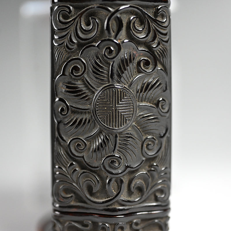 Important Tamakaji Zokoku I Published Carved Lacquer Inro