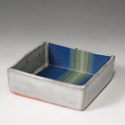 Rainbow Colored Clay Plate Set ー宮下 善繭 “彩泥 方器”
