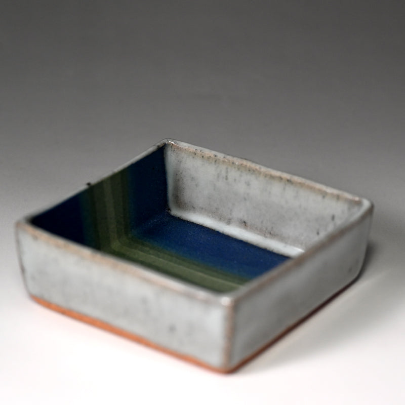 Rainbow Colored Clay Plate Set ー宮下 善繭 “彩泥 方器”
