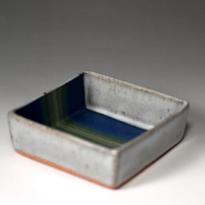 Rainbow Colored Clay Plate Set ー宮下 善繭 “彩泥 方器”