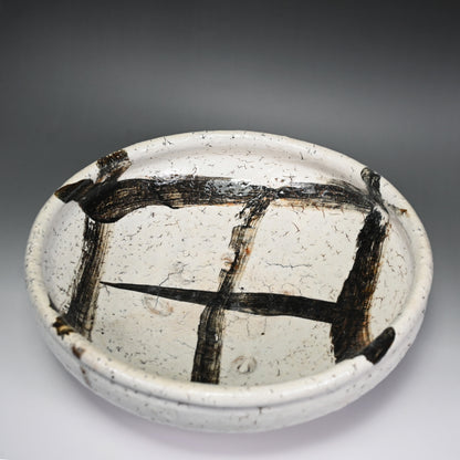 Fabulous Large Bowl ー中川 自然坊 “絵粉引唐津 鉢”