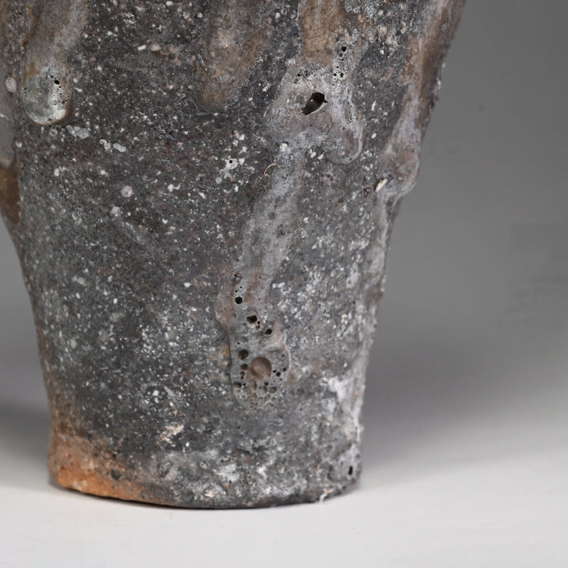 Iga Vase ー岸野 寛 “伊賀 焼〆花入”