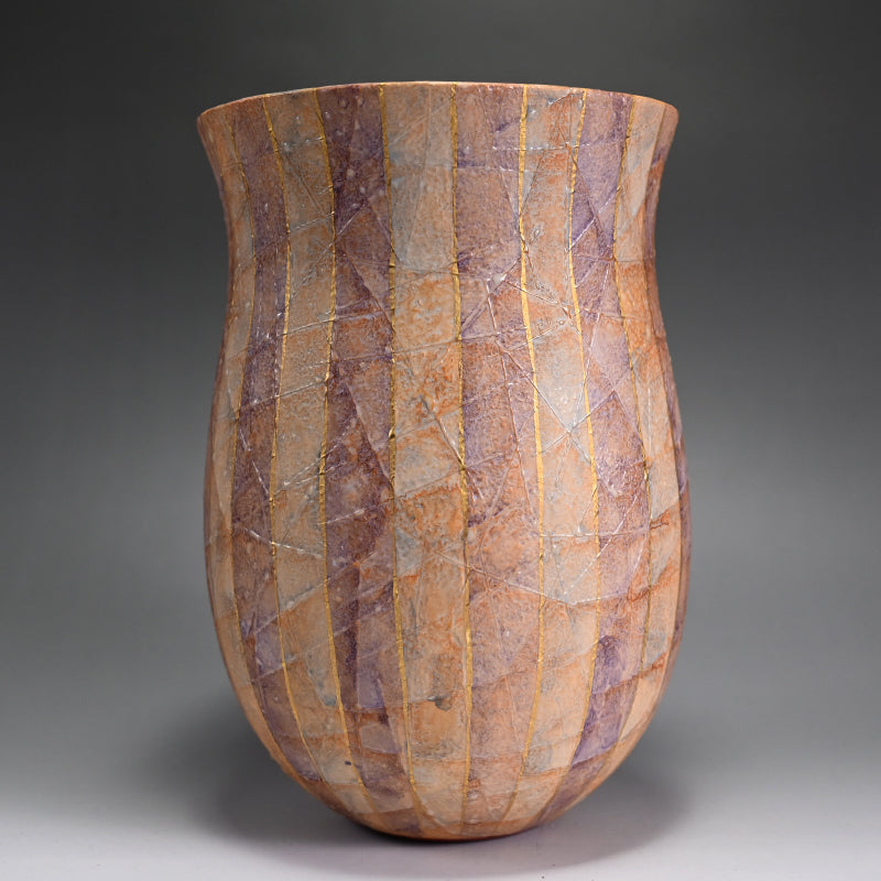 Contemporary Ceramic Vase ー吉田 幸央 “彩名金彩 花瓶”