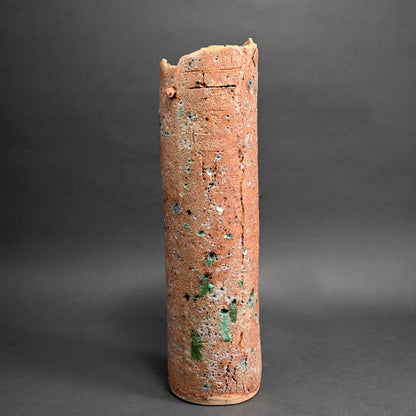 Wild Large Raw Clay Vase ー鈴木 青々 "彩砂磁 花瓶"
