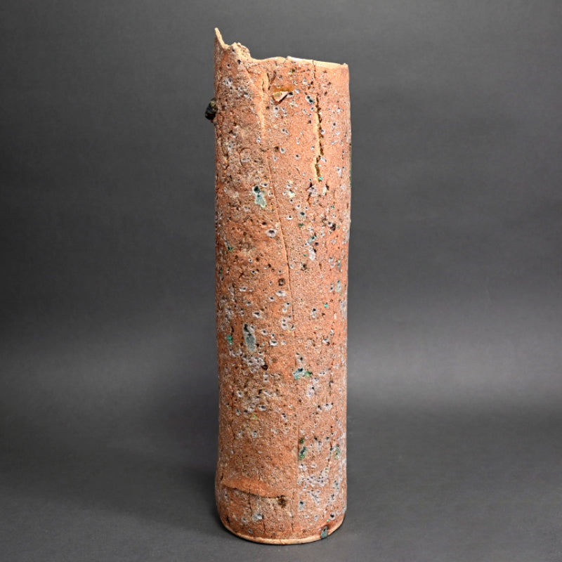 Wild Large Raw Clay Vase ー鈴木 青々 "彩砂磁 花瓶"