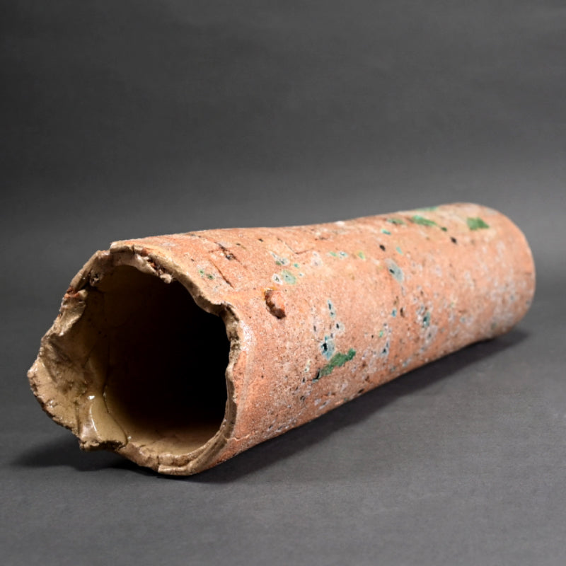 Wild Large Raw Clay Vase ー鈴木 青々 "彩砂磁 花瓶"