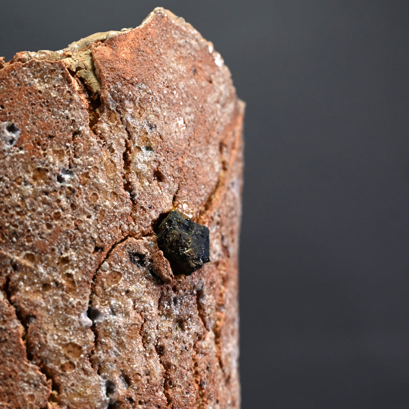 Wild Large Raw Clay Vase ー鈴木 青々 "彩砂磁 花瓶"