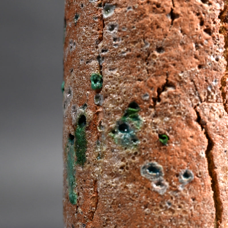 Wild Large Raw Clay Vase ー鈴木 青々 "彩砂磁 花瓶"