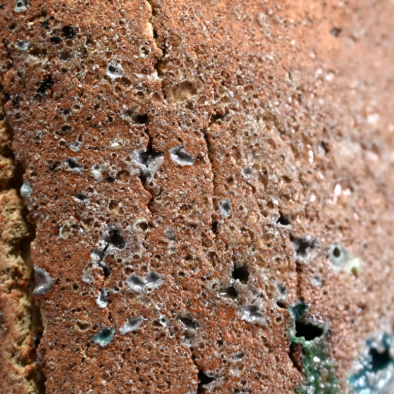 Wild Large Raw Clay Vase ー鈴木 青々 "彩砂磁 花瓶"