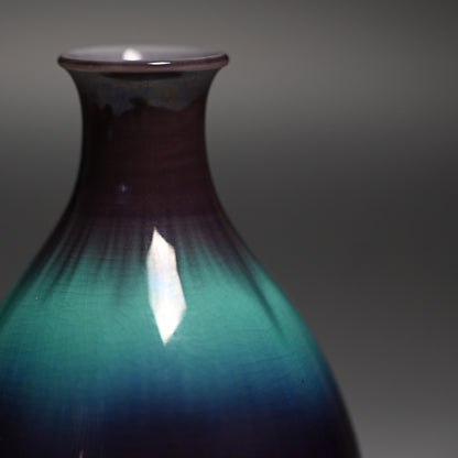 Tokkuri Sake Set ー三代 德田 八十吉 (正彦) “彩釉徳利”
