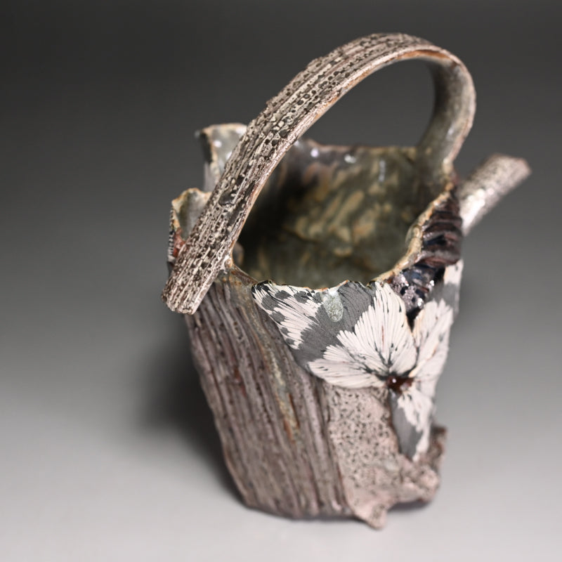 Ceramic Lead & Flower Ewer ー新宮 さやか "EWER"