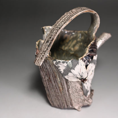 Ceramic Lead & Flower Ewer ー新宮 さやか "EWER"