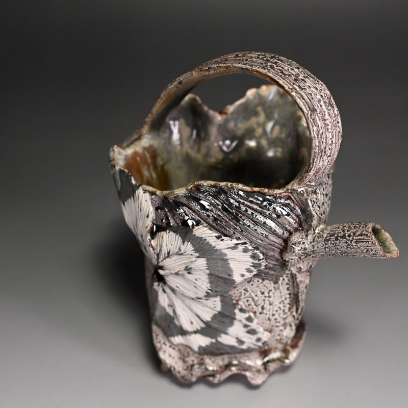 Ceramic Lead & Flower Ewer ー新宮 さやか "EWER"