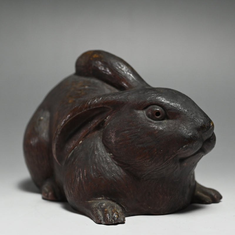 Bizen Saikumono Rabbit Okimono