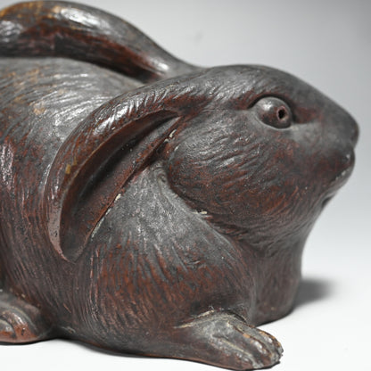 Bizen Saikumono Rabbit Okimono